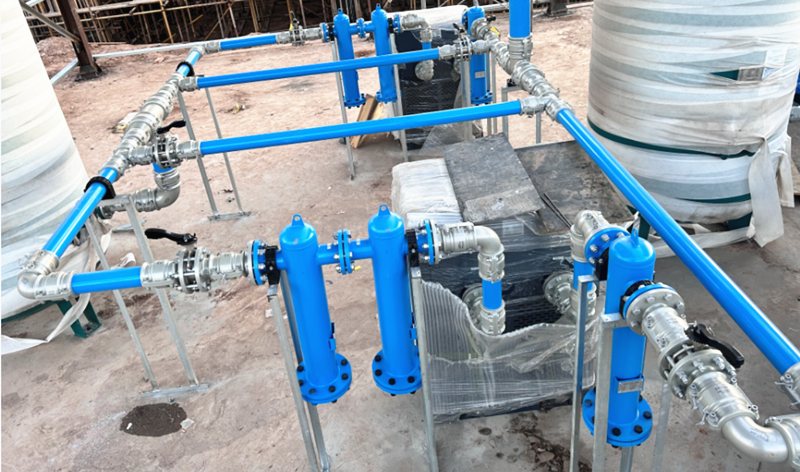 福斯特車間壓縮空氣管道安裝