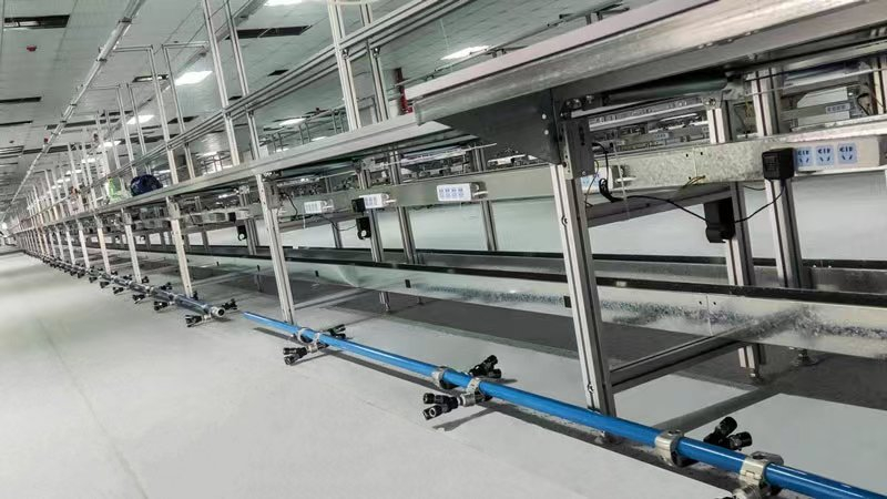 福斯特鋁合金壓縮空氣管道食品行業應用案例